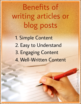 benefits of writing articles