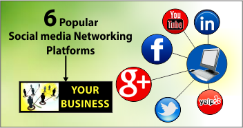 6 social media platforms