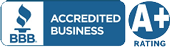 BBB Accredited Business A+